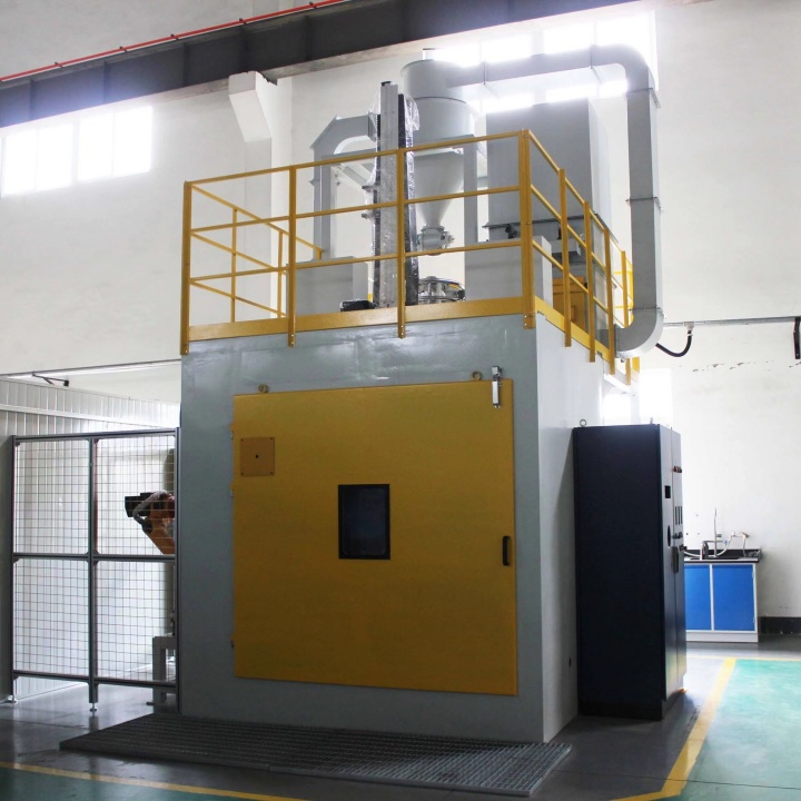 制砂機立護板_護欄噴砂機_護欄打砂機
