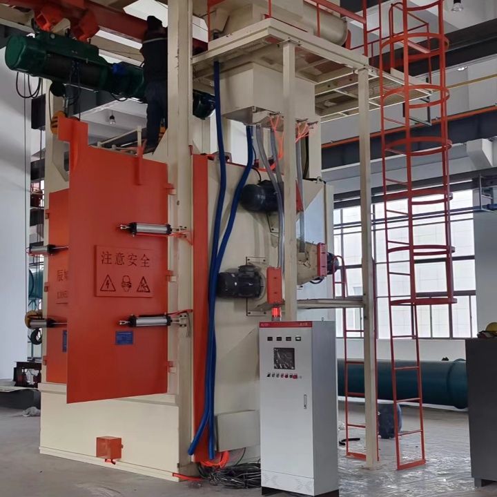 化工廠防腐打砂機_機制砂加工設備_工業打砂機