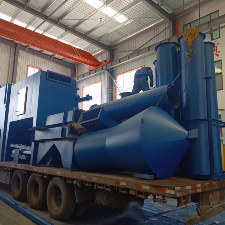 型材防腐拋丸除銹機(jī)_除銹拋丸機(jī)工作原理_防腐型材除銹拋丸機(jī)圖片