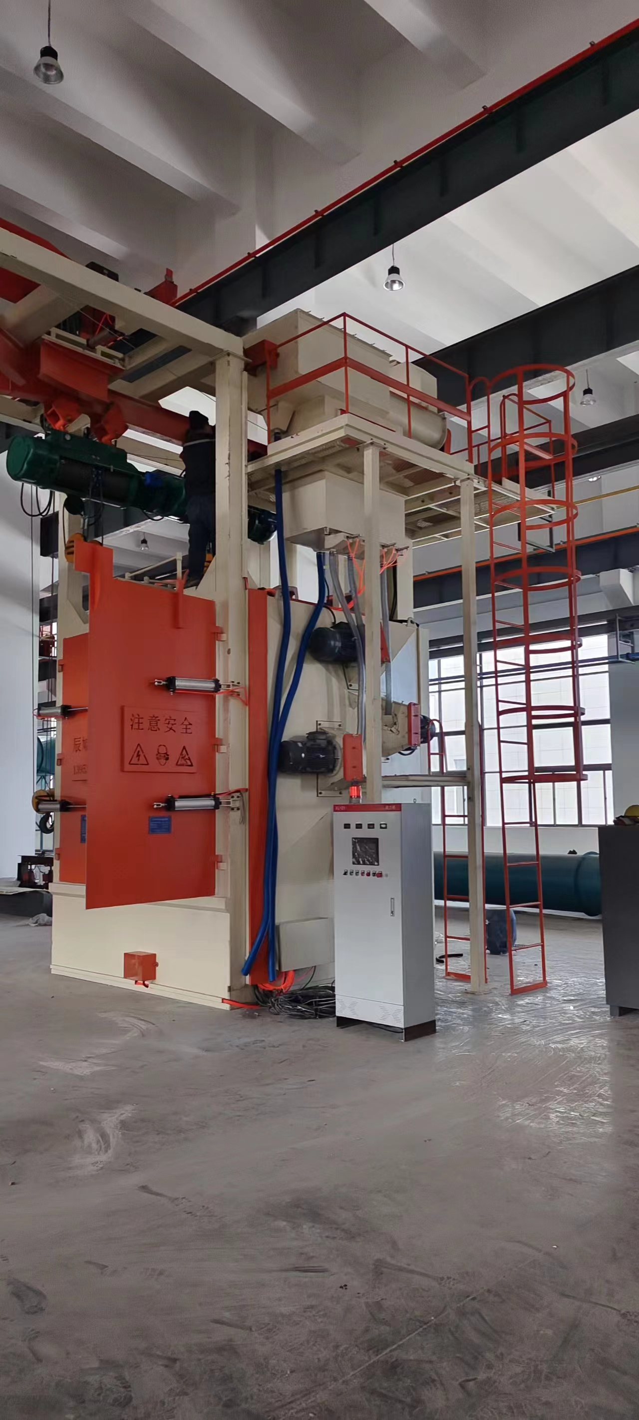 貨架拋丸打砂機_拋丸機砂丸_拋丸打砂機工作原理