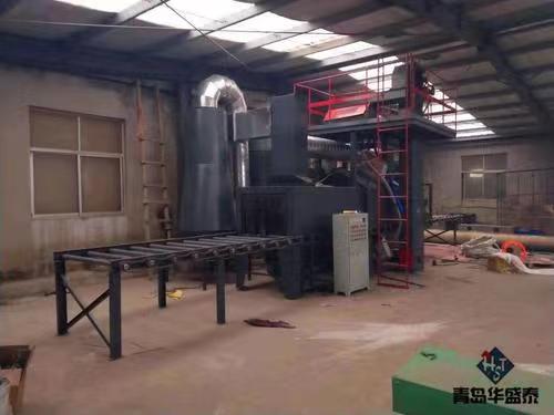 打砂除銹機設備_平面除銹機_平車式打砂除銹機