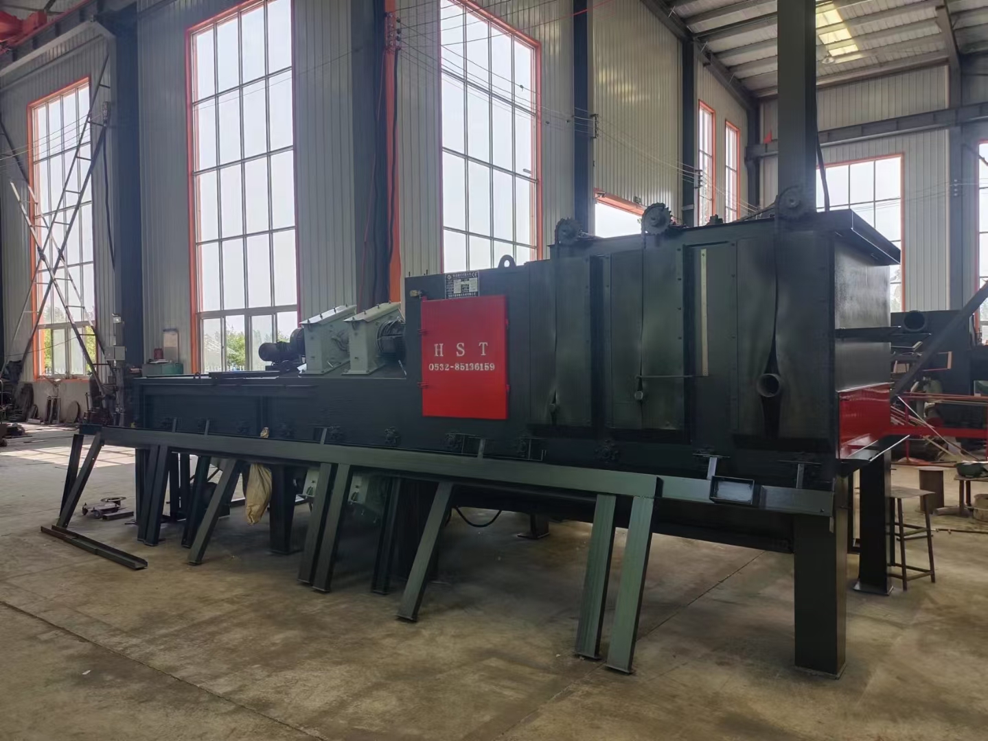 滾筒拋丸機3d工作原理_滾筒式拋丸打砂機_小型滾筒拋丸機