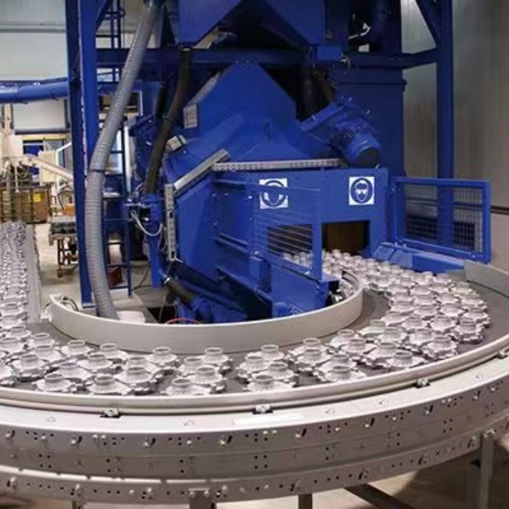 轉盤除銹拋丸機廠家_除銹拋丸機工作原理_轉盤拋丸除銹機