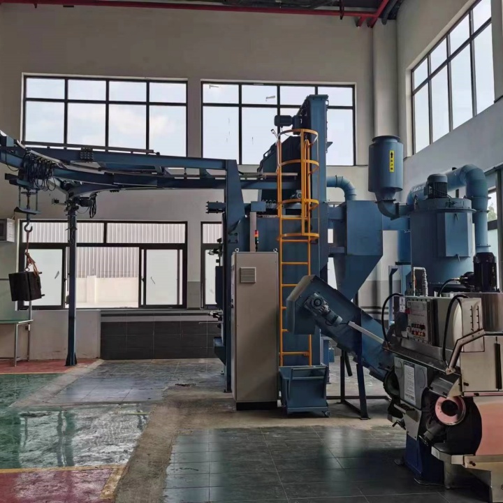 懸吊式拋丸機_懸鏈式流水線拋丸機_懸鏈式拋丸機