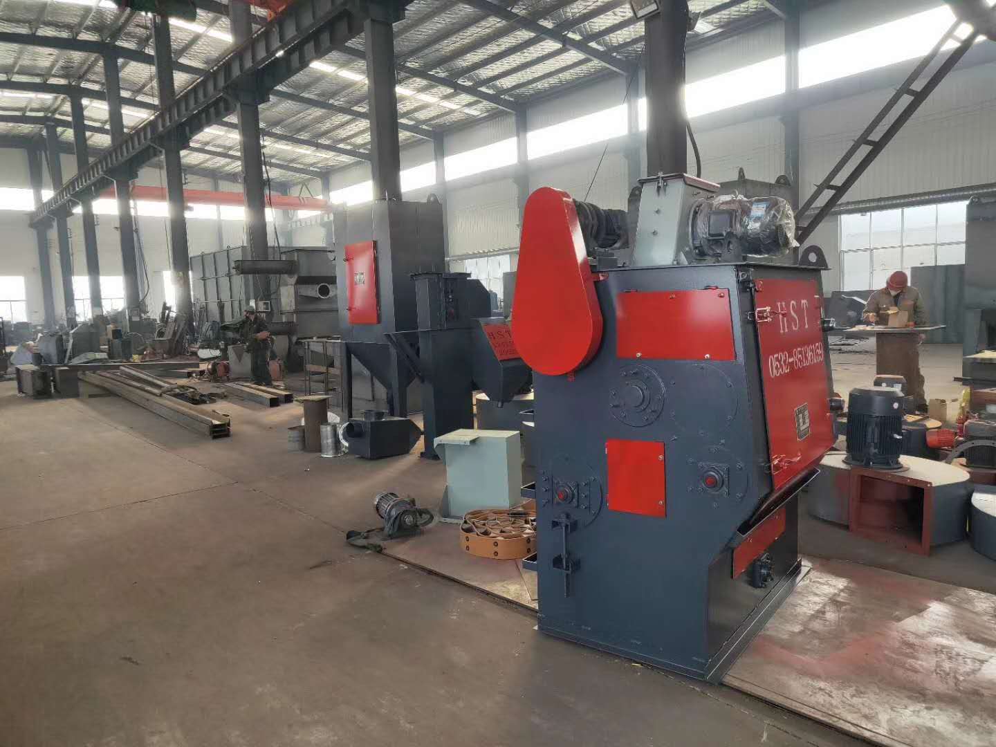 滾筒式拋丸打砂機_小型滾筒拋丸機_滾筒拋丸機3d工作原理