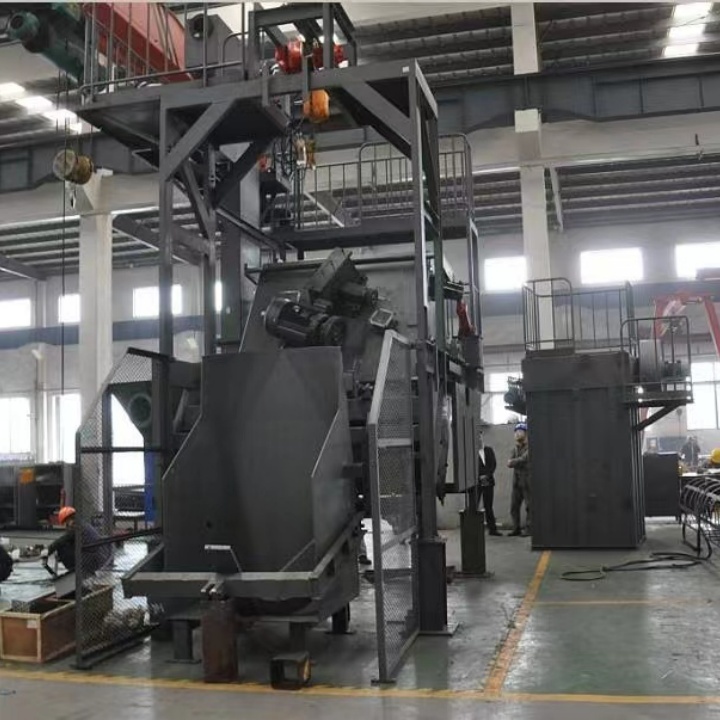 裝載機打砂除銹機_除銹砂價格_打砂除銹設備