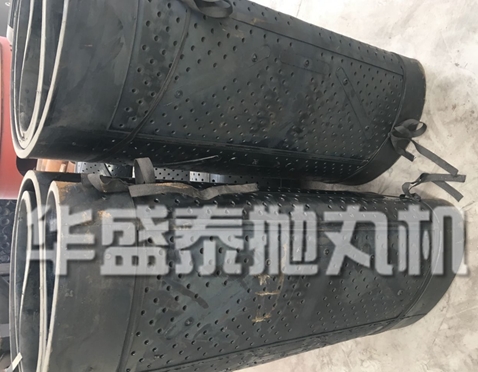 拋丸機橡膠履帶