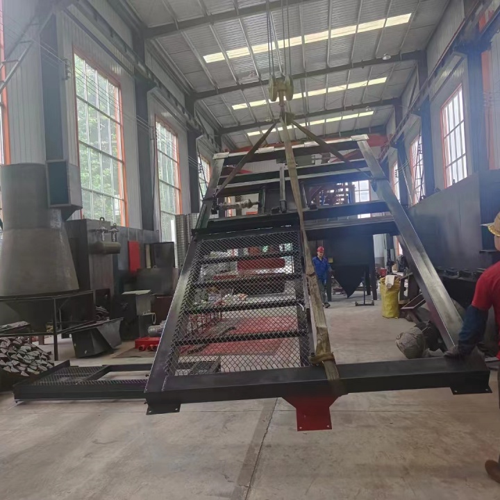 錨鏈拋丸打砂機_拋丸機鏈輪_拋丸砂機打錨鏈怎么打
