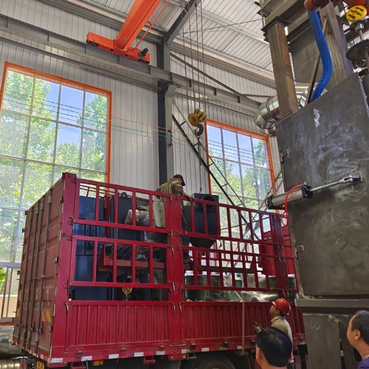 滾筒洗砂機器_滾筒打砂除銹機_滾筒清砂機